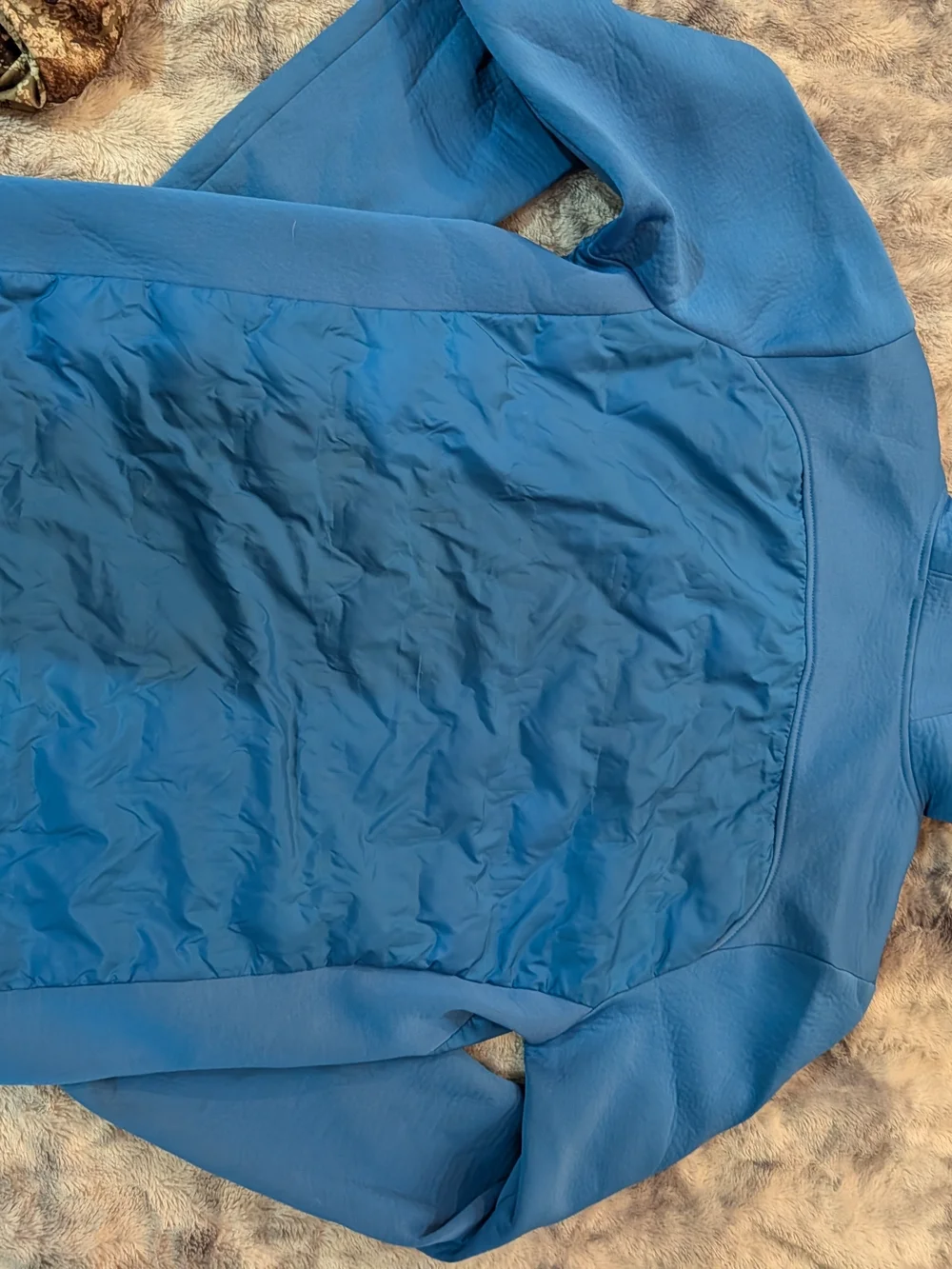 Columbia Blue Hooded Performance Jacket
